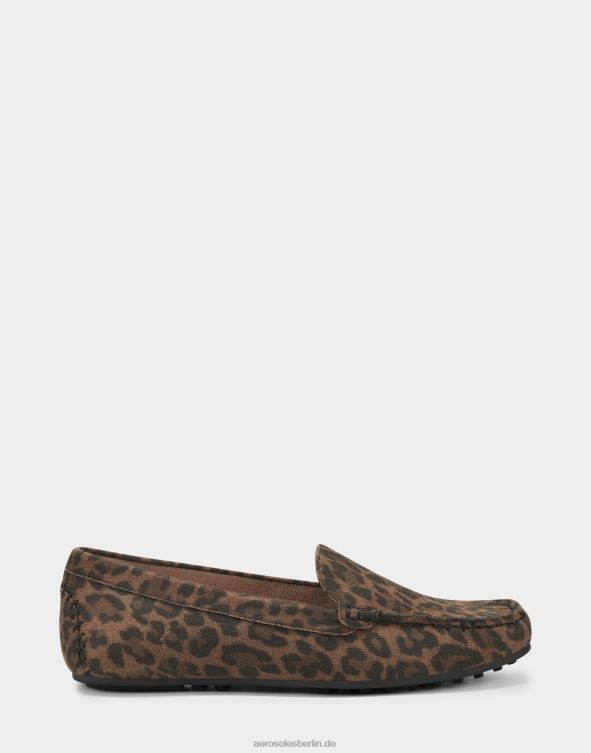 Frauen Aerosoles Loafer aus Wildlederimitat mit Leopardenmuster 20T68150